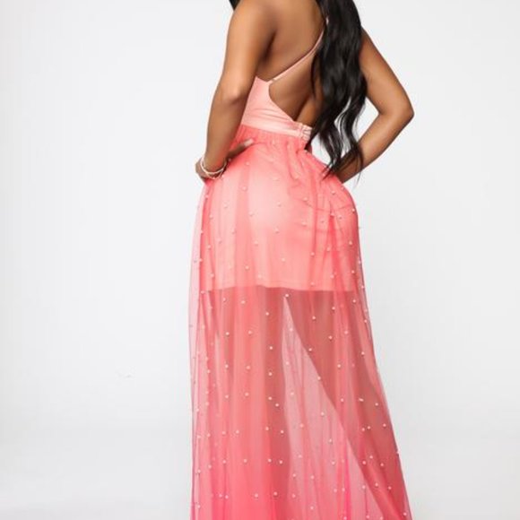 Fashion Nova "Walking On Clouds" Ombre Maxi Dress/SZ2XNWT - Picture 9 of 9